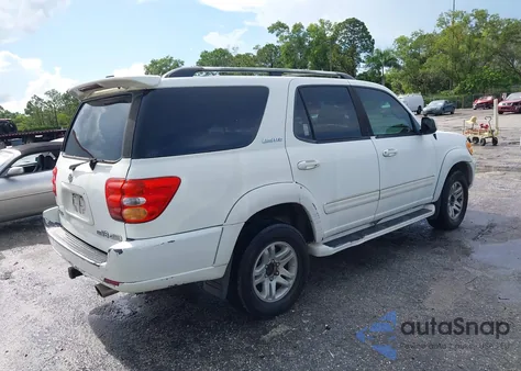 2004 Toyota Sequoia Limited V8 from USA, damaged, VIN 5TDBT48AX4S214047